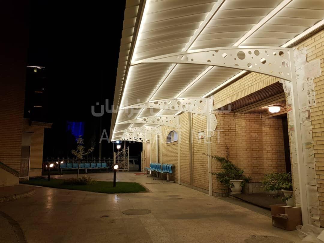 خرید سایبان خودرو از تولید کننده ورق سقفی UPVC با کیفیت بالا