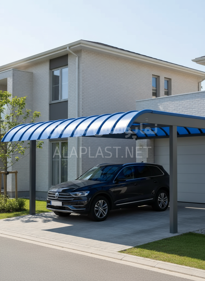 قیمت سایبان پارکینگ UPVC